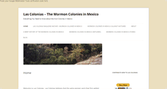 Desktop Screenshot of lascolonias.org